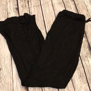Black sweatpants